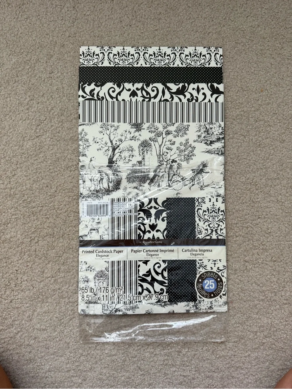 Assorted Prints Cardstock Packs